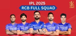 RCB squad 2025